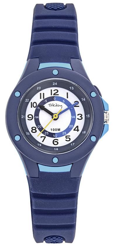 TEKDAY 654891 Blue Silicone Strap