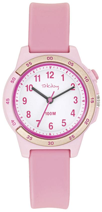 TEKDAY 654611 Pink Rubber Strap