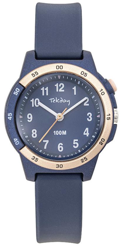 TEKDAY 654612 Blue Rubber Strap