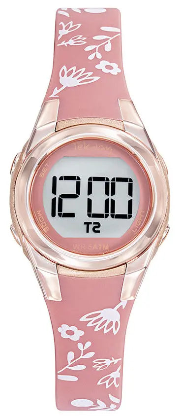 TEKDAY 654949 Digital Pink Silicone Strap