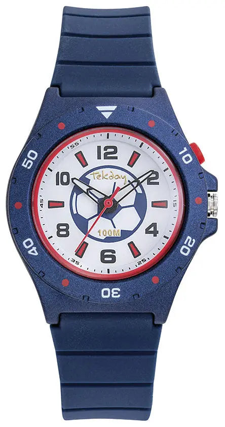 TEKDAY 654951 Blue Silicon Strap