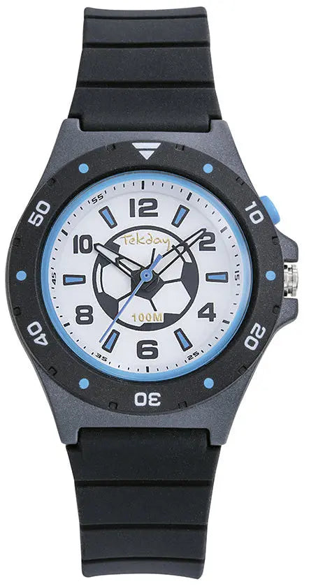 TEKDAY 654953 Black Silicon Strap