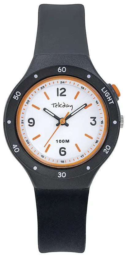 TEKDAY 654975 Black Silicon Strap