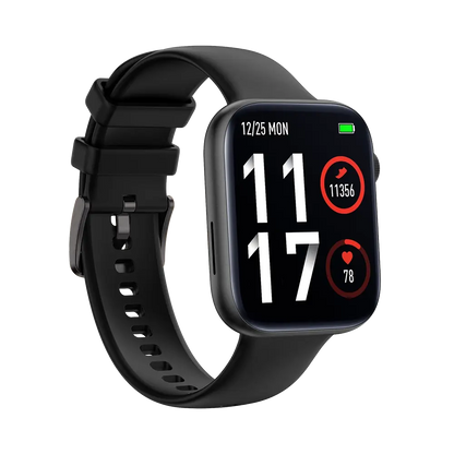 TEKDAY 656500 Smartwatch Black Silicone Strap