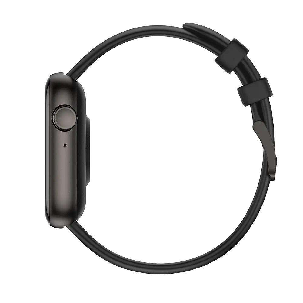 TEKDAY 656500 Smartwatch Black Silicone Strap