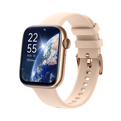 TEKDAY 656501 Smartwatch Pink Silicone Strap