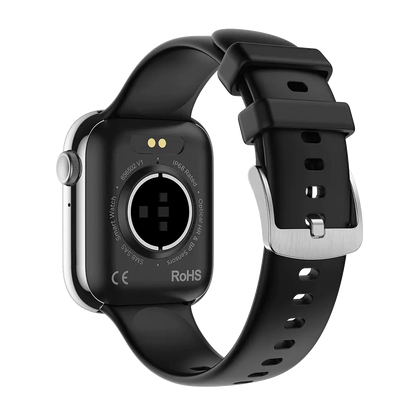 TEKDAY 656502 Smartwatch Black Silicone Strap