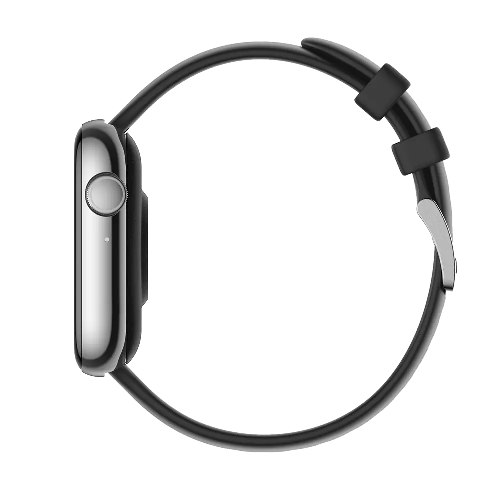 TEKDAY 656502 Smartwatch Black Silicone Strap