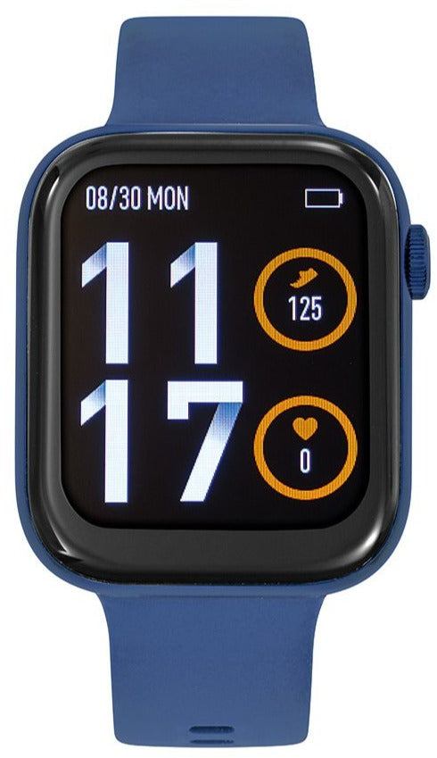 TEKDAY 656508 Smartwatch Blue Silicone Strap