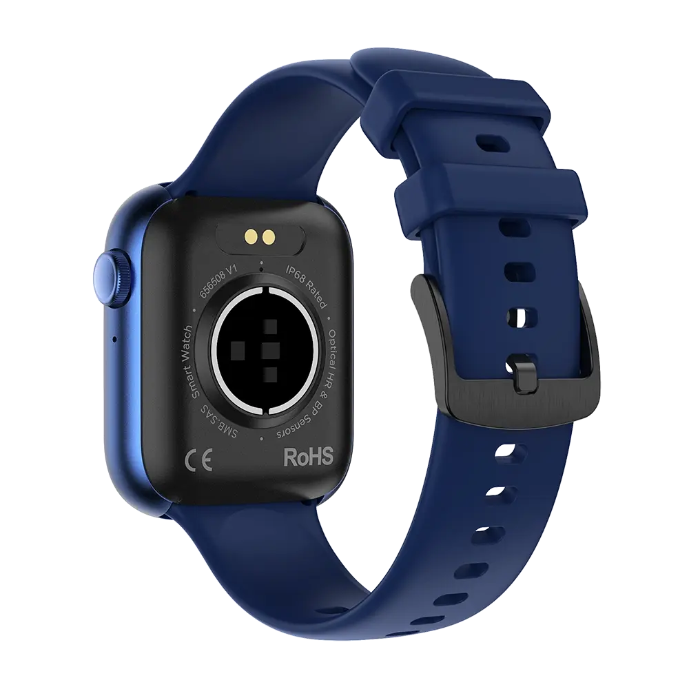 TEKDAY 656508 Smartwatch Blue Silicone Strap