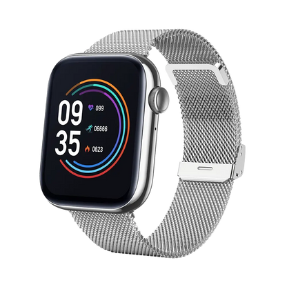 TEKDAY 656512 Smartwatch Silver Stainless Steel Bracelet