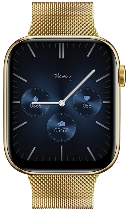 TEKDAY 656515 Smartwatch Gold Bracelet