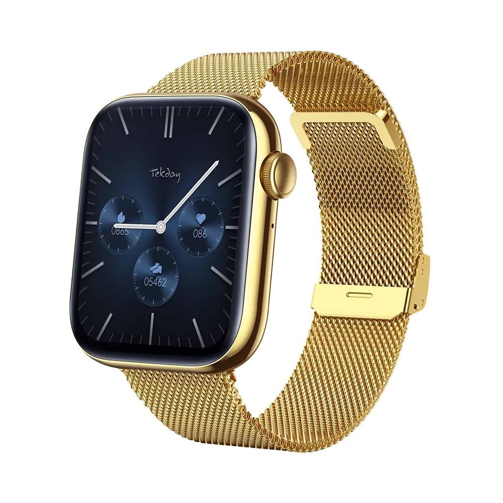 TEKDAY 656515 Smartwatch Gold Bracelet