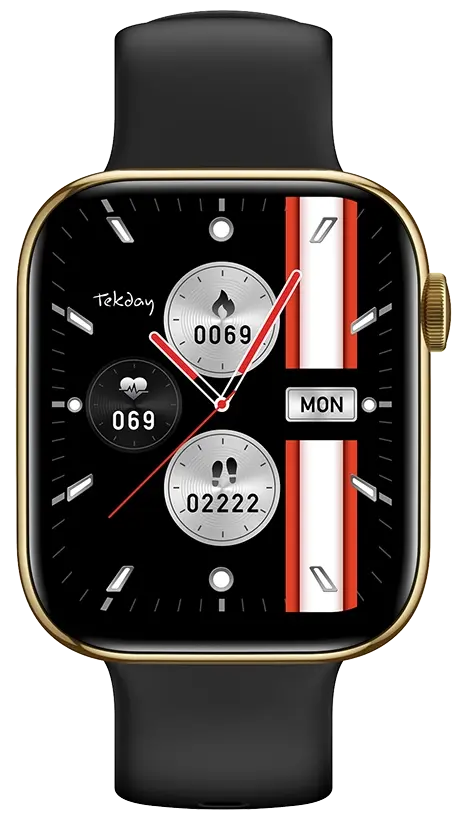 TEKDAY 656516 Smartwatch Black Bracelet