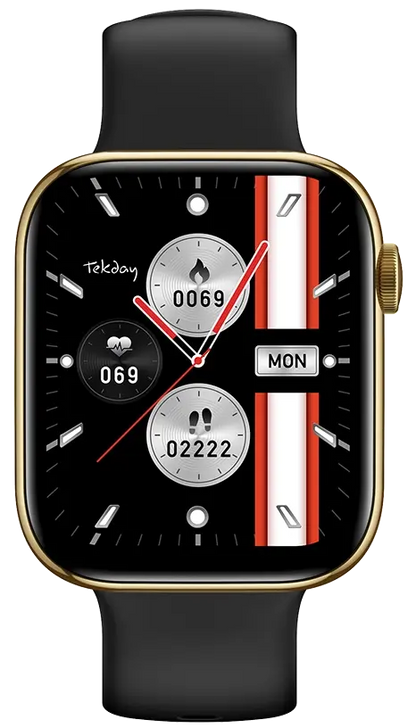 TEKDAY 656516 Smartwatch Black Bracelet