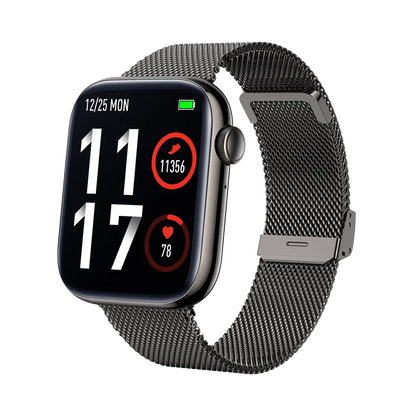 TEKDAY 656525 Smartwatch Grey Stainless Steel Bracelet Tekday