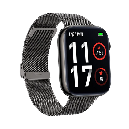 TEKDAY 656525 Smartwatch Grey Stainless Steel Bracelet Tekday