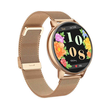 TEKDAY 656533 Smartwatch Rose Gold  Stainless Steel Bracelet