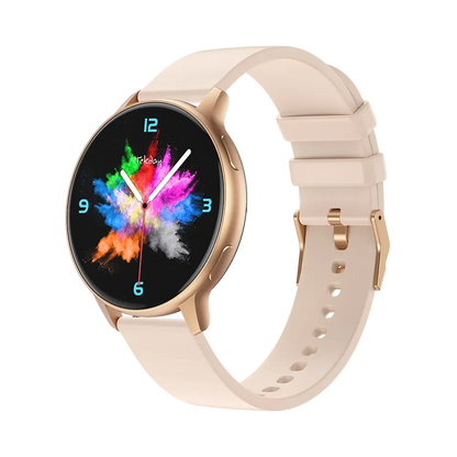 TEKDAY 656535 Smartwatch Beige Silicon Strap
