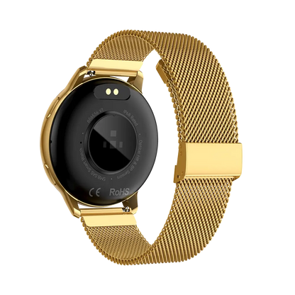 TEKDAY 656536 Smartwatch Gold Stainless Steel Bracelet