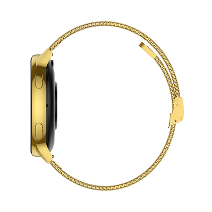 TEKDAY 656536 Smartwatch Gold Stainless Steel Bracelet