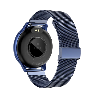 TEKDAY 656539 Smartwatch Blue Stainless Steel Bracelet Tekday