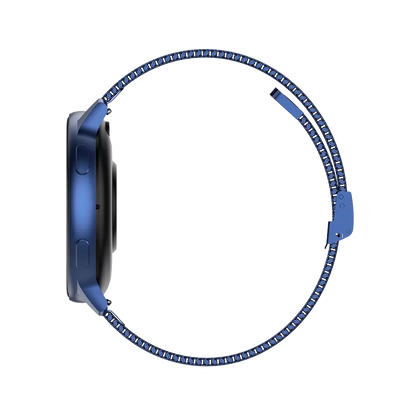 TEKDAY 656539 Smartwatch Blue Stainless Steel Bracelet Tekday