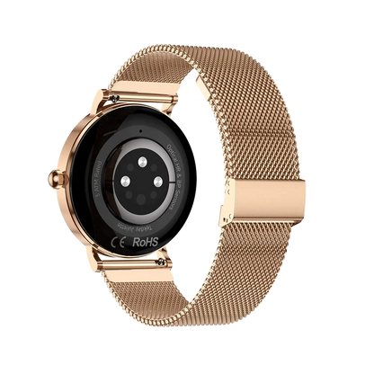 TEKDAY 656565 Smartwatch Rose Gold Stainless Steel Bracelet