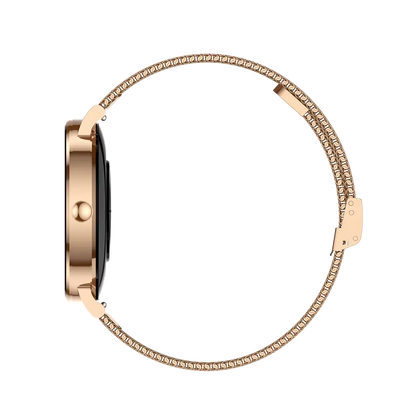 TEKDAY 656565 Smartwatch Rose Gold Stainless Steel Bracelet