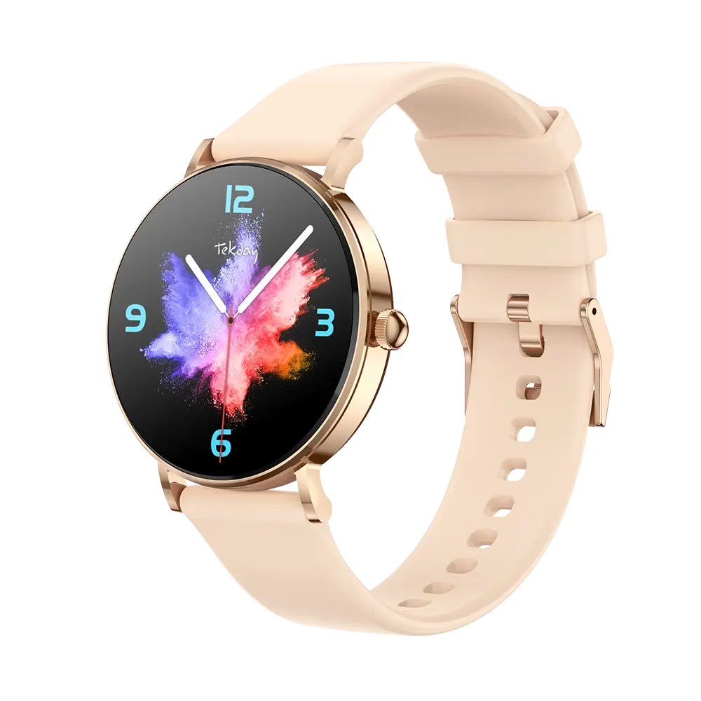 TEKDAY 656566 Smartwatch Nude Silicon Strap