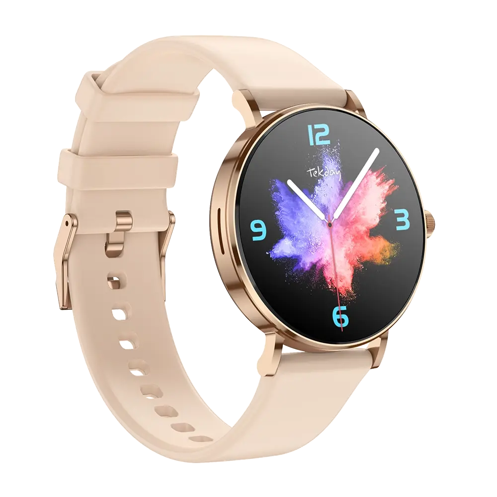 TEKDAY 656566 Smartwatch Nude Silicon Strap