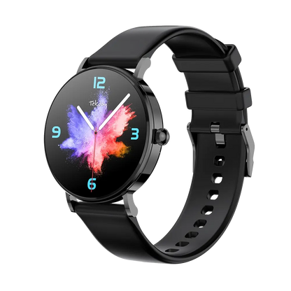 TEKDAY 656567 Smartwatch Black Silicon Strap