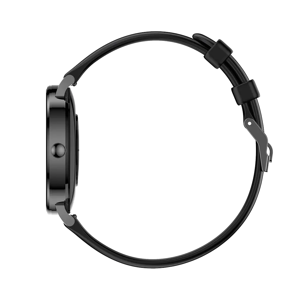 TEKDAY 656567 Smartwatch Black Silicon Strap