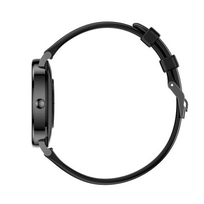 TEKDAY 656567 Smartwatch Black Silicon Strap