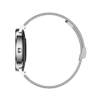 TEKDAY 656569 Smartwatch Silver Stainless Steel Bracelet