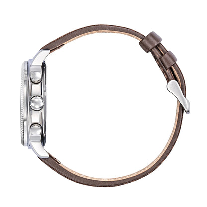 Rafale 666026 Coach Chronograph Brown Leather Strap Rafale