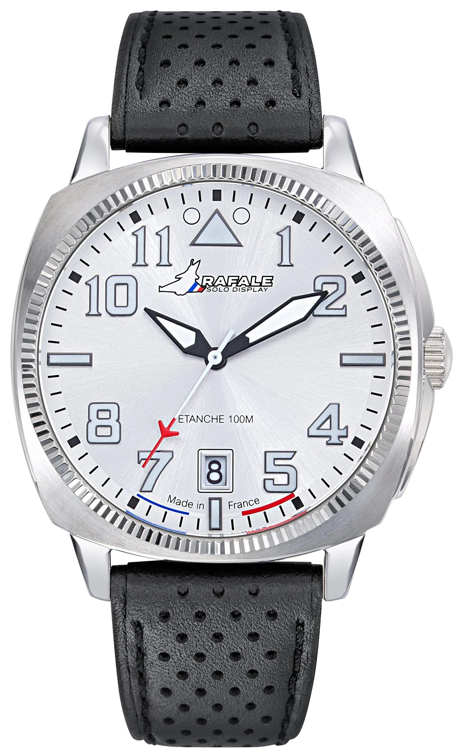Rafale 666030 Coach Black Leather Strap Rafale