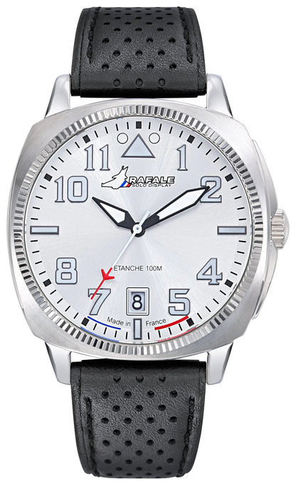 Rafale 666030 Coach Black Leather Strap Rafale