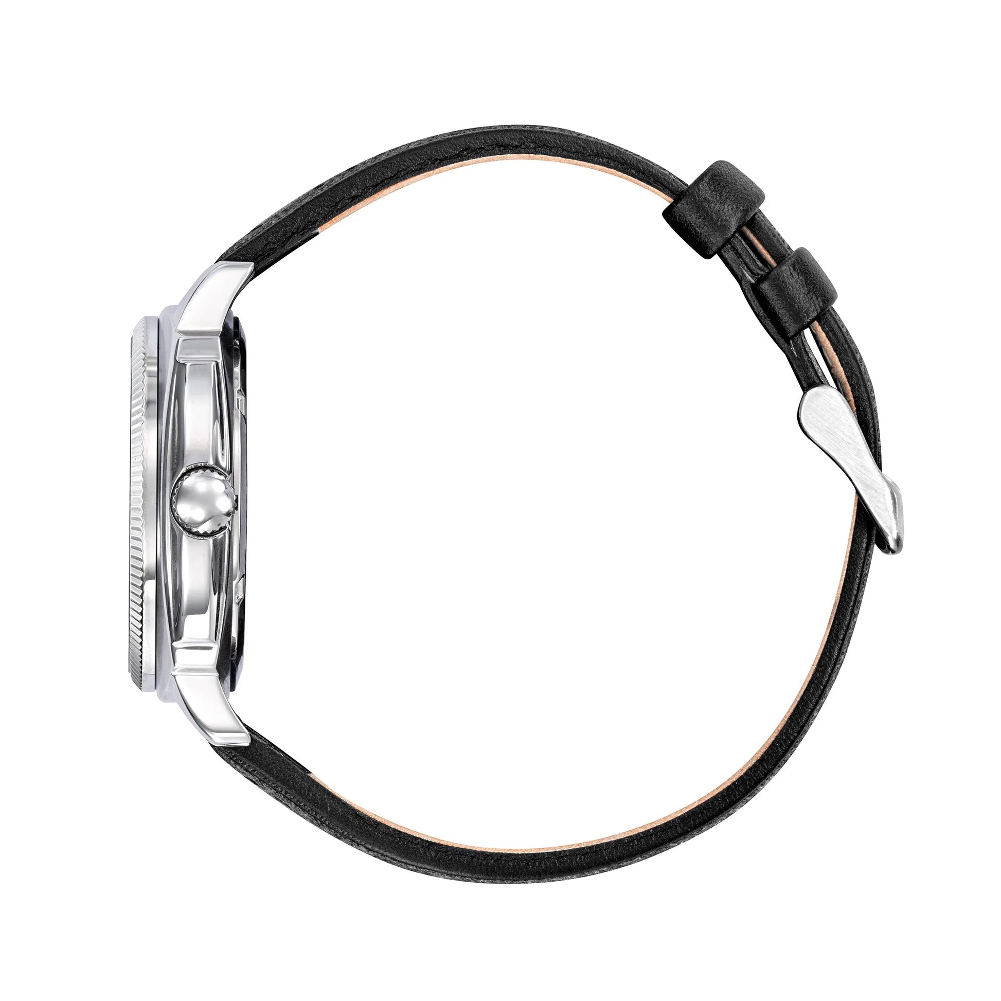 Rafale 666030 Coach Black Leather Strap Rafale