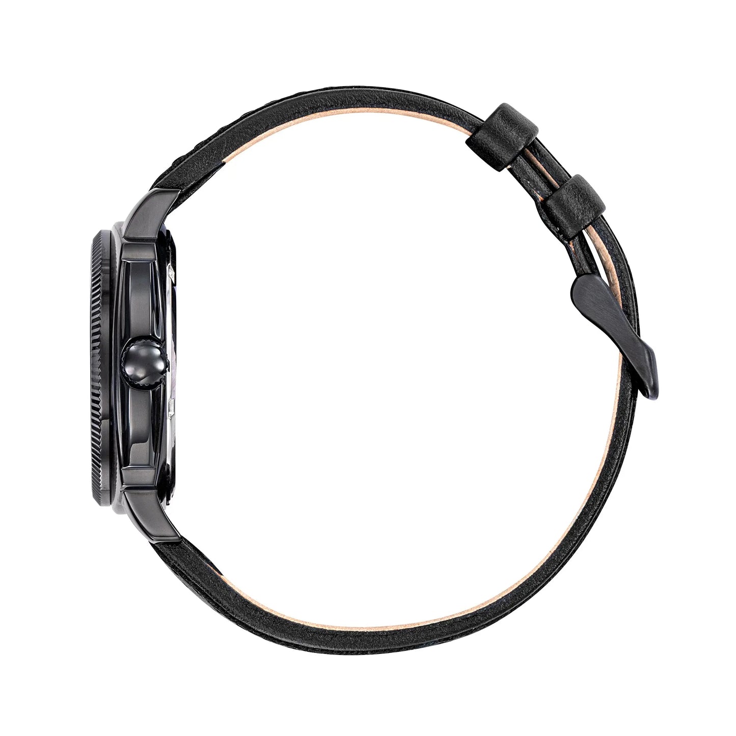 Rafale 666033 Coach Black Leather Strap Rafale