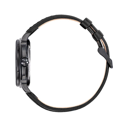Rafale 666033 Coach Black Leather Strap Rafale