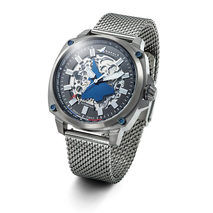 Rafale 666040 Pilote Automatic Stainless Steel Bracelet Rafale