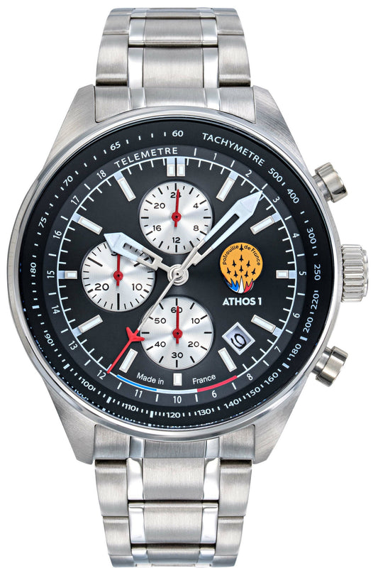 Patrouille De France 668151 Athos 1 Stainless Steel Bracelet