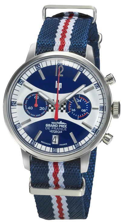 LIP 670065 Rallye GPFH Blue Fabric Strap