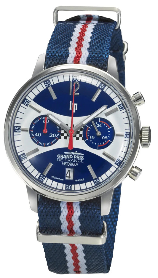 LIP 670065 Rallye GPFH Blue Fabric Strap