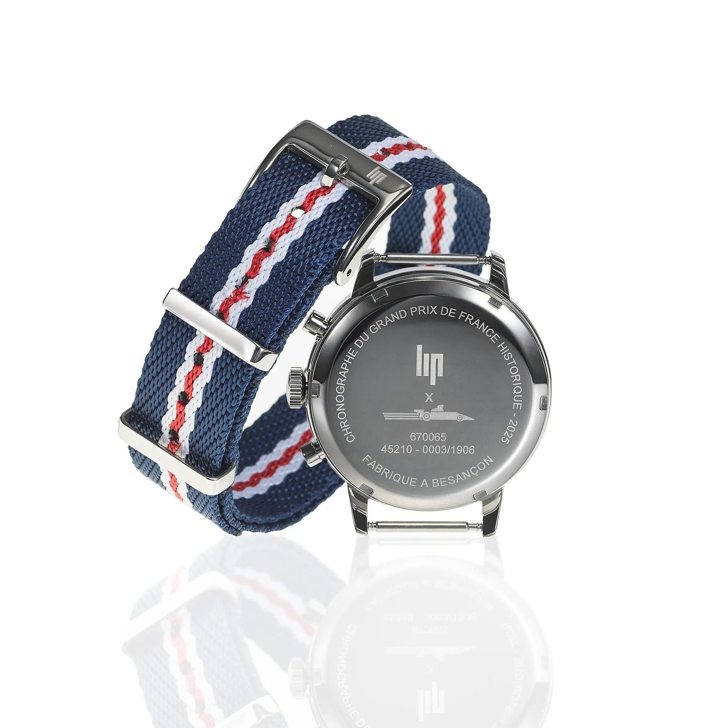 LIP 670065 Rallye GPFH Blue Fabric Strap