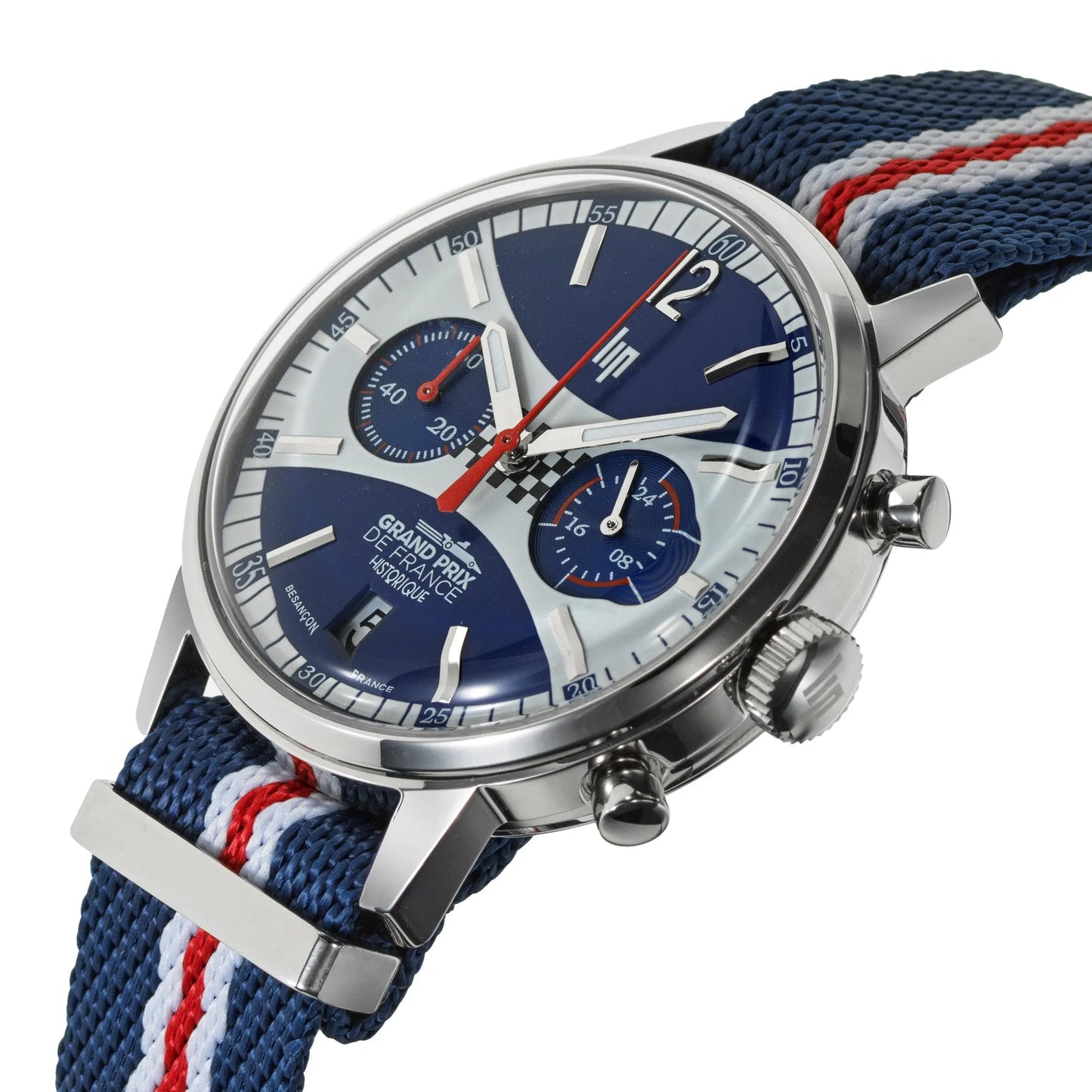 LIP 670065 Rallye GPFH Blue Fabric Strap