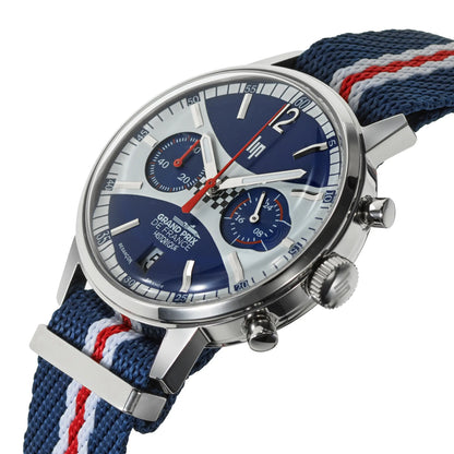 LIP 670065 Rallye GPFH Blue Fabric Strap