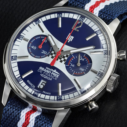 LIP 670065 Rallye GPFH Blue Fabric Strap