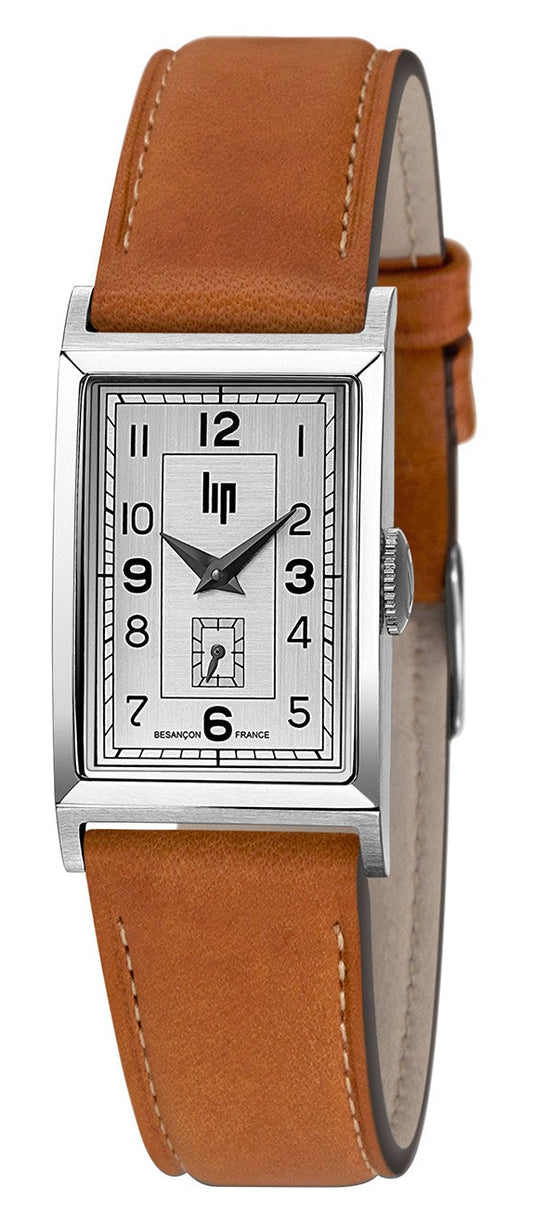 LIP 671015 Churchill T18 Brown Leather Strap